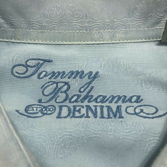 Tommy Bahama Denim Button Front L/S Shirt XL - Picture 3 of 8